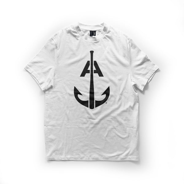 Classic Anchor Tee (White) ANCHOR BAT CO