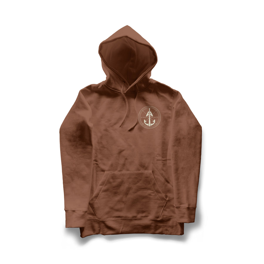 Coordinates Hoodie (Chestnut)