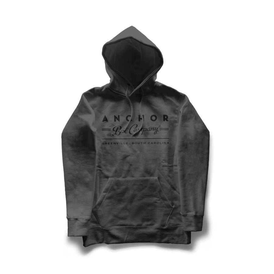 Classic Script Hoodie (Charcoal)