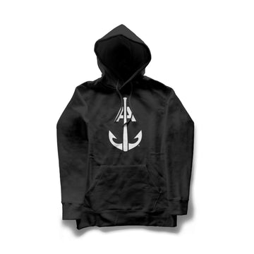 Classic Anchor Hoodie (Black)