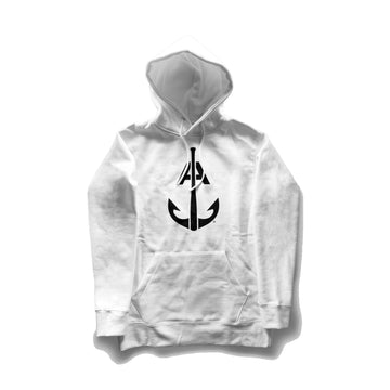 Classic Anchor Hoodie (White)